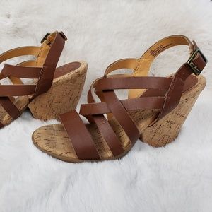 Korks by Kork-Ease Nedra Brown Sandals